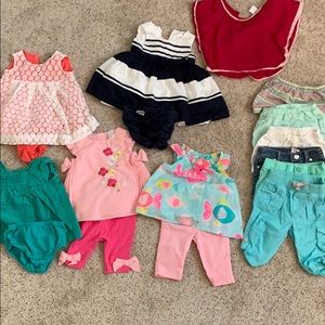 3 months girl’s summer lot